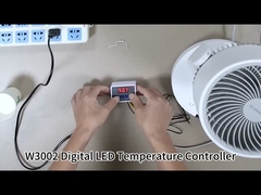 Controlador de temperatura 10A da indicação digital de NTC10K 12V 24V 110V~220V