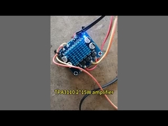 C.C. audio 8-26V 3A da placa de Digitas ampère do módulo do amplificador de CA-3110S 30W+30W