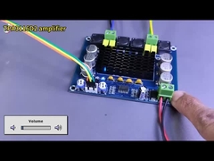 CA-3116S Tabela de amplificador de áudio digital DC12-24V 50W*2 Potência estéreo de canal duplo TPA3116D2