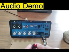 D60 50W Subwoofer Amplifier Board Amplificador de áudio Bluetooth com áudio óptico 12V24V220V