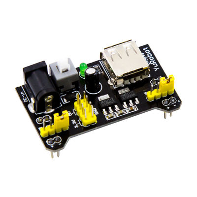 Placa da fonte de alimentação da tábua de pão da fonte de alimentação 3.3v &amp; do 5v Solderless do módulo do PWB da tábua de pão