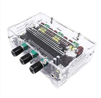 Módulo amplificador de áudio de 3 canais DC 6-100V com potência de saída de 80W * 2 + 100W para sistemas de áudio profissionais