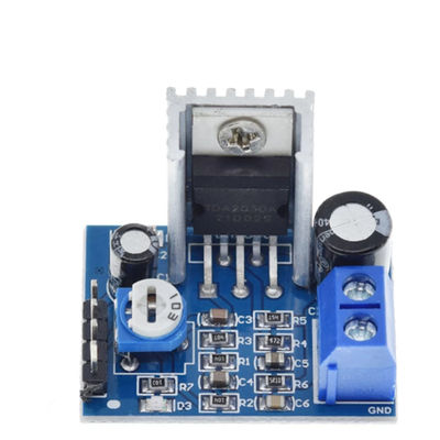 TDA2030 Modulo de áudio do amplificador 6-12V 18W Circuito de amplificador com placa de áudio de volume ajustável
