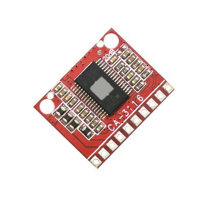 TPA3116 Módulo de amplificador 50W Quadro de amplificador de potência digital de canal duplo com 8V DC ~ 24V e sem ruído POP