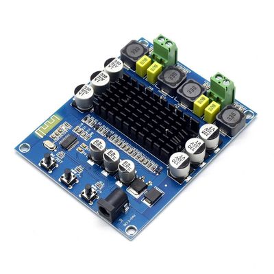 Tabela de amplificador digital sem fio TPA3116D2 com potência de saída de 2 * 50W DC12-24V Bluetooth 5.0 Amplificador de alto-falante DIY