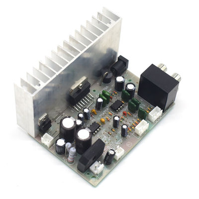 Tabela de amplificador de subwoofer digital profissional 2*38W AC/DC 12V com TDA7379