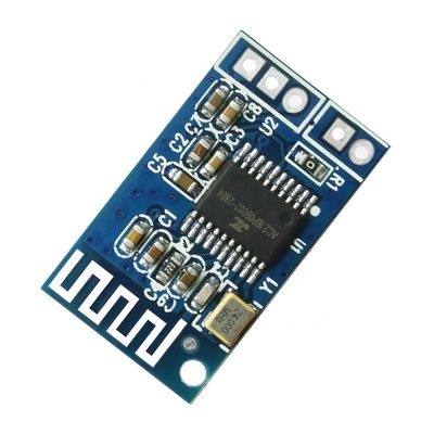 CA-6928 Módulo de áudio Bluetooth com entrada de 5V e amplificador de som digital duplo de 23x15 mm