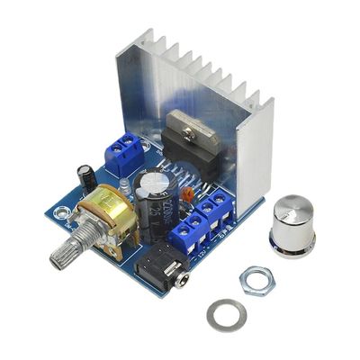 Tabela de amplificador de potência TDA7297 com potência de dissipação de 15W para amplificação de áudio de canal duplo estéreo de 9-15V DC