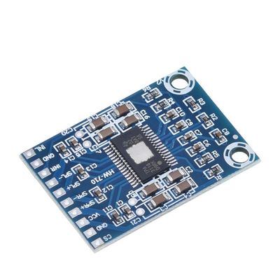 Quadro de amplificador de canal duplo 2*50W TPA3116D2 com potência DC 12V-24V e tamanho compacto L38*W26*H3mm