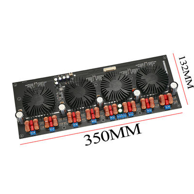 TPA3255 8-canal 300W Digital Power Amplifier Board Alta eficiência Classe D Amplificador de áudio para cinema em casa DIY