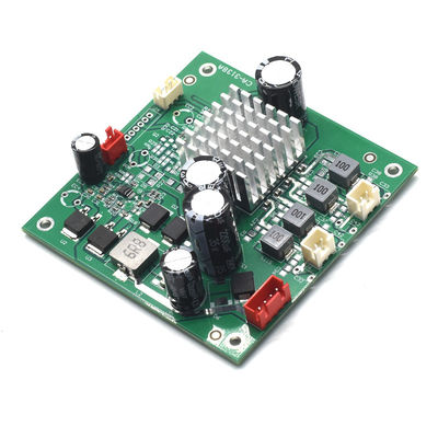 CA-3138A 5V Quadro de amplificador de canal duplo 2x50W Entrada 8-24V