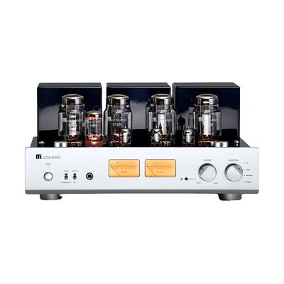 Amplificador de áudio HIFI com válvulas para casa A-Level 25W+25W, saída de alta potência, receptores de fone de ouvido integrados, alto-falantes, amplificador de classe