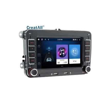 Creatall Navegação GPS para Carro Android de 7 Polegadas com Tela Grande HD para Bluetooth CarPlay Câmera de Ré Compatível com Volkswagen USB