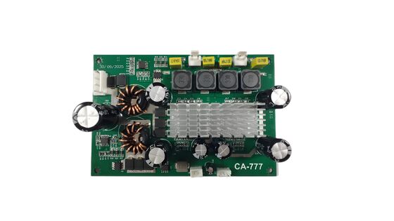 CA-777 Alta Potência 2*100W 12-24V Pure Digital Stereo Classe D Audio Power Amplifier Board