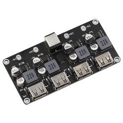Módulo 6-32V 9V 12V 24V de DC-DC Buck Converter Charging Step Down a jejuar placa rápida USB duplo QC3.0 QC2.0 do carregador