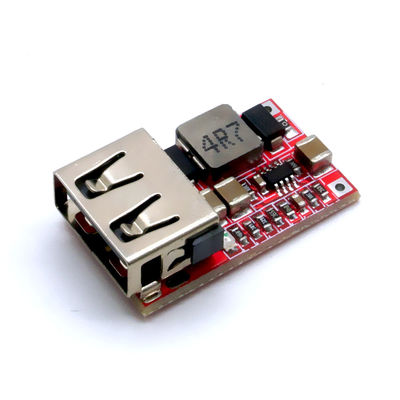 Módulo de poder 12V/24V da C.C. Buck Step Down Converter 12v 5v ao módulo de poder abaixador da C.C. do módulo 6-24V do carregador de USB do CARRO de 5V 3A