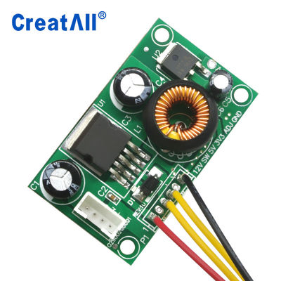 CA-1233 12V a 5V ao módulo da conversão da tensão da placa da fonte de alimentação de 3.3V LCD com o módulo abaixador do fio DC-DC