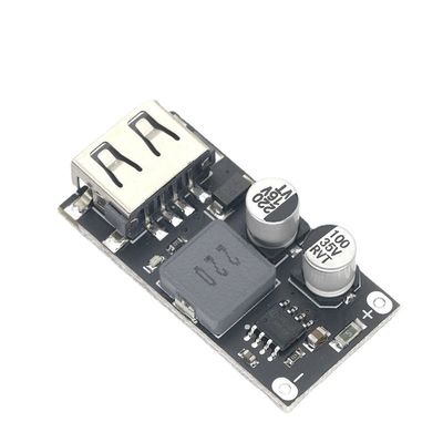 Conversor abaixador 24V da C.C. de USB QC3.0 a jejuar módulo de fonte de alimentação de carregamento da placa de circuito