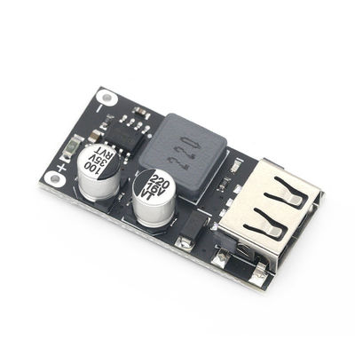 Conversor abaixador 24V da C.C. de USB QC3.0 a jejuar módulo de fonte de alimentação de carregamento da placa de circuito
