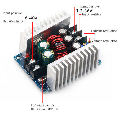 Módulo da C.C. 300W 20A Constant Step Down Converter Voltage Buck Current Source Power Supply
