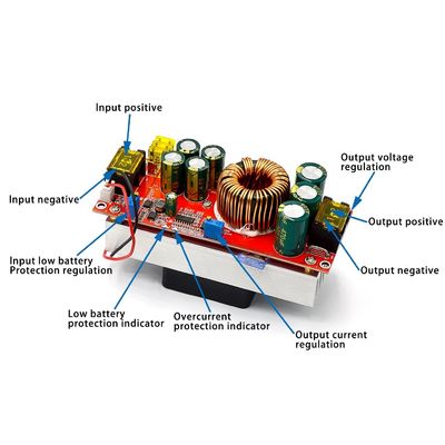 módulo da C.C. Constant Voltage Current Boost Converter da C.C. do módulo de fonte de alimentação de 1800W 40A