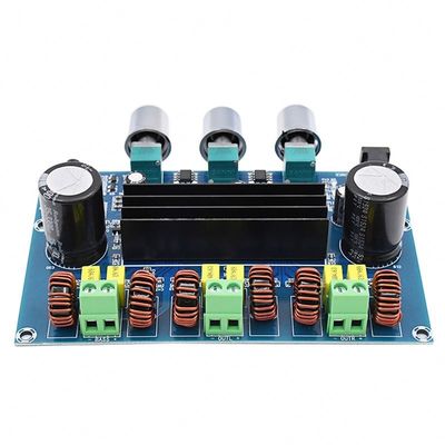 CA-3166B Quadro de amplificador de energia digital DC12-24V 50Wx2+100W com módulo de áudio Bluetooth 5.0 Classe D
