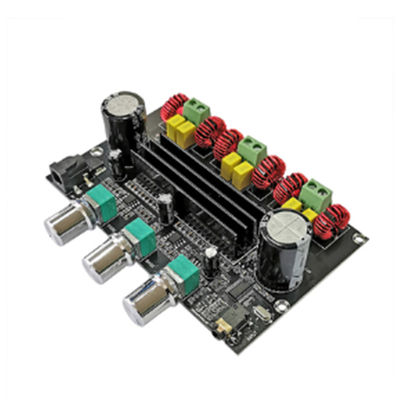 Potência de saída 100W 12-24V Tensão de alimentação 2.1 canais TPA3116D2 Placa amplificadora de áudio digital