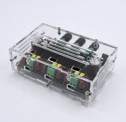 Módulo amplificador de áudio de 3 canais DC 6-100V com potência de saída de 80W * 2 + 100W para sistemas de áudio profissionais
