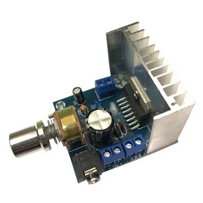 Canal do uso 2,0 do dobro de TDA7297 2x15W 12V Mini Amplifier Board AC/DC