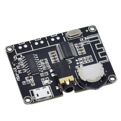 5W+5W PAM8406 Módulo de amplificador estéreo com fonte de alimentação BT 5.0 e DC3.7-5V