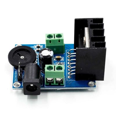Placa amplificadora estéreo de canal duplo TDA7297 versão B 15W * 2 com alimentação DC 9-15V
