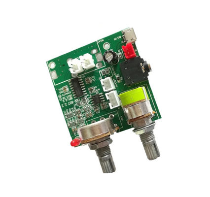 Placa amplificadora de potência multifuncional 2.1 com tensão de 5V DC, 20W de alta potência e corrente 3A para desempenho de áudio aprimorado