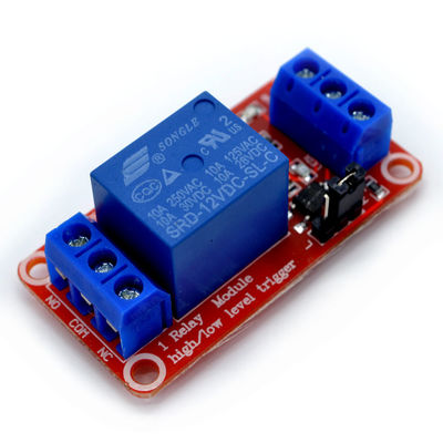 Relé do monocanal da maneira 12v do módulo de relé 1 do controle da placa do PWB