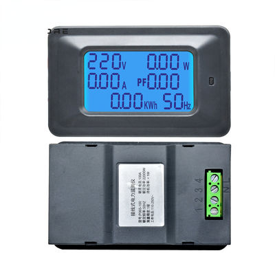 Energia do poder do indicador do voltímetro do amperímetro da C.A. 5KW 85~250V Digitas