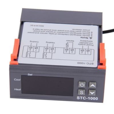 STC-1000 AC 110V-220V Controlador Digital de Umidade Termostato Sistema de Monitoramento de Temperatura