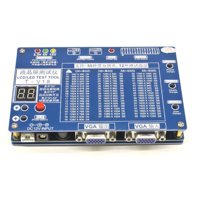 Apoio 7 - 84&quot; do verificador do painel do diodo emissor de luz LCD da tevê do portátil inversor dos cabos de interface de W LVDS