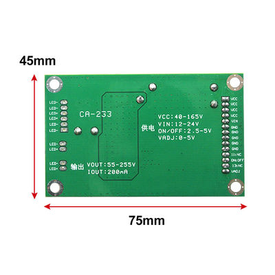 Corrente constante da saída de Board 55-255V do motorista do luminoso do diodo emissor de luz CA-233