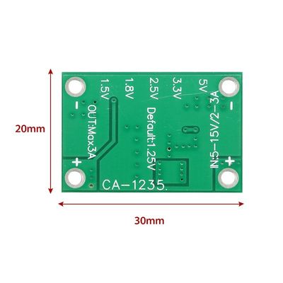 Amplificador ajustável da placa CA-1235 abaixadora com a microplaqueta MP1495