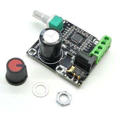 12V fonte de alimentação CA-8610S chip 2X15W duplo canal Classe D placa de amplificador de áudio