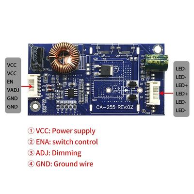 CA-255 LED Backlight Driver Board PWM Ajuste de largura de pulso 10.8-28v