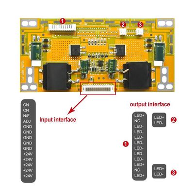 O universal CA-388 conduziu o motorista do luminoso da tevê 22&quot; - 65&quot; poder superior