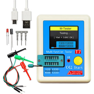 Capacitor Multifunction do teste do diodo de TFT com multímetro 25pF-100mF