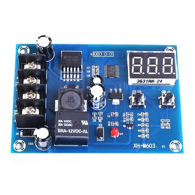 Placa de circuito do carregador de bateria da placa 12-24V 18650 da proteção do carregador de bateria XH-M603