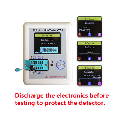 MOS PNP NPN TC1 Transistor Tester Tool Multimeter Diodo Triodo Detector