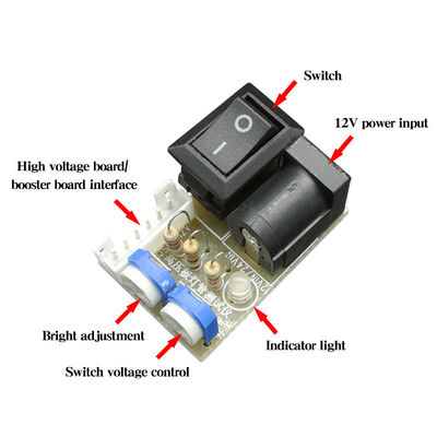 12V 24V conduziu a ferramenta do verificador da tira do luminoso com corrente ajustável do interruptor pequeno