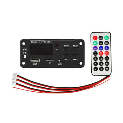 2x25W 50W MP3 Player Bluetooth Placa de módulo de áudio Sistema de som sem fio com controle remoto