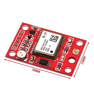 Módulo NEO de GY-NEO6MV2 6M GPS para a placa de Arduino 3V-5V RS232 TTL