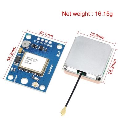 Módulo neo Arduino With Flight Control EEPROM MWC APM2.5 dos Gps de GY-NEO6MV2 6m