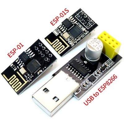 Programador sem fio Adapter do módulo ESP8266 CH340G Esp01 de UART GPIO0 ESP-01 Wifi