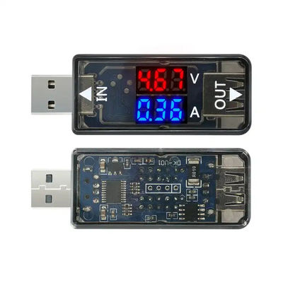 Porta usb duplo de carregamento do voltímetro do amperímetro de Digitas do detector do teste
